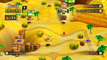 New Super Mario Bros. Wii: World 2 3 All Star Coins (HD)