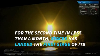 Wow! SpaceX Nails Rocket Landing At Sea Again