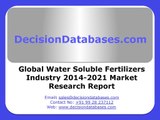 Water Soluble Fertilizers Industry