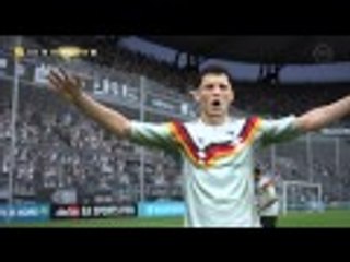 Morata awesome counterattack and lob goal