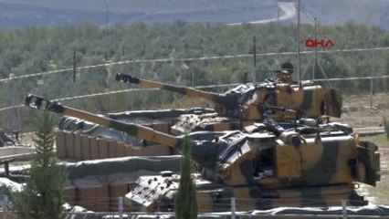 Kilis'e 2 Roket Mermisinin Atıldığı 2 Silah Mevziisi İmha Edildi : 7 Işid'li Etkisiz Hale Getirildi...