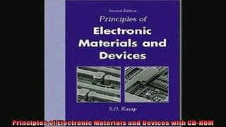 READ book  Principles of Electronic Materials and Devices with CDROM Free Online