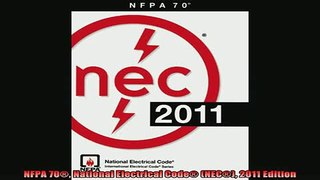 FREE EBOOK ONLINE  NFPA 70 National Electrical Code NEC 2011 Edition Full Free