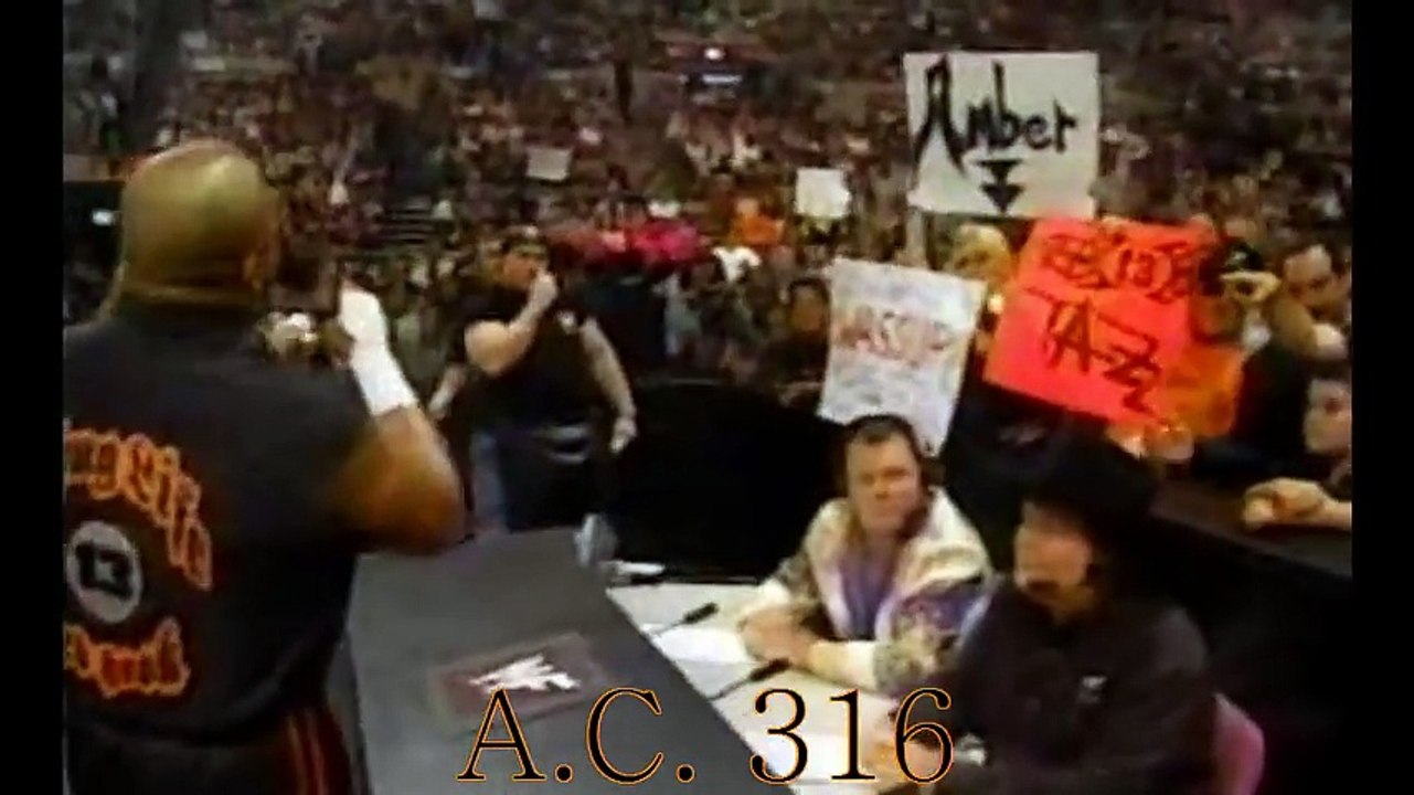 Jerry Lawler vs Tazz for Jim Ross