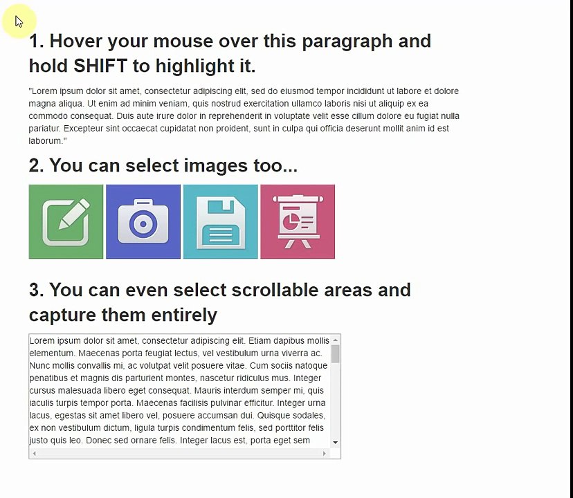 Cómo hacer capturas de pantalla en Chrome con Fireshot