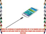 Native Union - Belt Câble Micro USB pour Téléphones Portables 12 m - Noir/Blanc