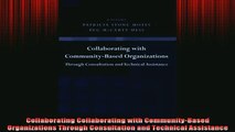 READ book  Collaborating Collaborating with CommunityBased Organizations Through Consultation and Online Free