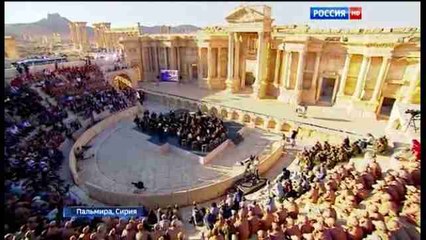 La música apaga el ruido de la guerra en Palmira