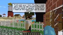 Minecraft Adventures - Sharky _ Scuba Steve - HUNTING GHOSTS w_ Little Kelly