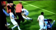 Elazigspor player re enacts Manchester United legend Eric Cantona’s kung fu kick on pitch invader