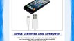 2x RND Câble Apple Certifié 8-Pin Lightning vers USB (3 m/blanc) pour iPhone (6 / 6 Plus /