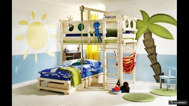 Детская двухъярусная кровать: 60 вариантов