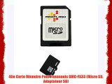 4Go Carte Mémoire Pour Panasonic DMC-FX33 (Micro SD Adaptateur SD)