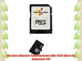 4Go Carte Mémoire Pour Panasonic DMC-FX30 (Micro SD Adaptateur SD)
