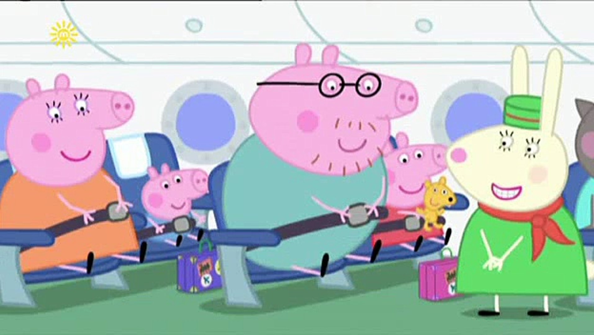 Peppa Pig. The Holiday House. Mummy Pig and Daddy Pig and George Pig
