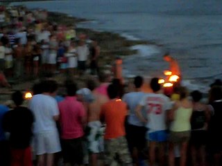 ibiza fire juggling men 24/07/08