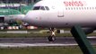 Swiss Airlines/ Airways Airbus a321 Take Off at Dublin Airport Runway 28, WITH LIVE ATC