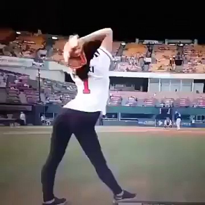 Girl Through A ball