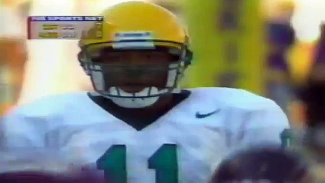 Oregon WR Patrick Johnson 23 yard catch down to the goal line vs. UW 11-08-97