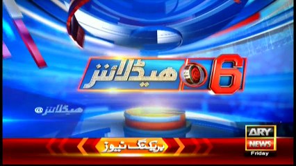 Headlines 1800 - 6th May 2016 - ARY News