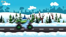 ✔ Car Cartoons Compilation for kids. Monster Truck, Truck, Racing Cars. Winter Fishing. Episode 109