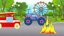✔ Monster Truck with best friend Tow Truck — New Adventures. Cars Cartoons for kids / 69 Episode ✔