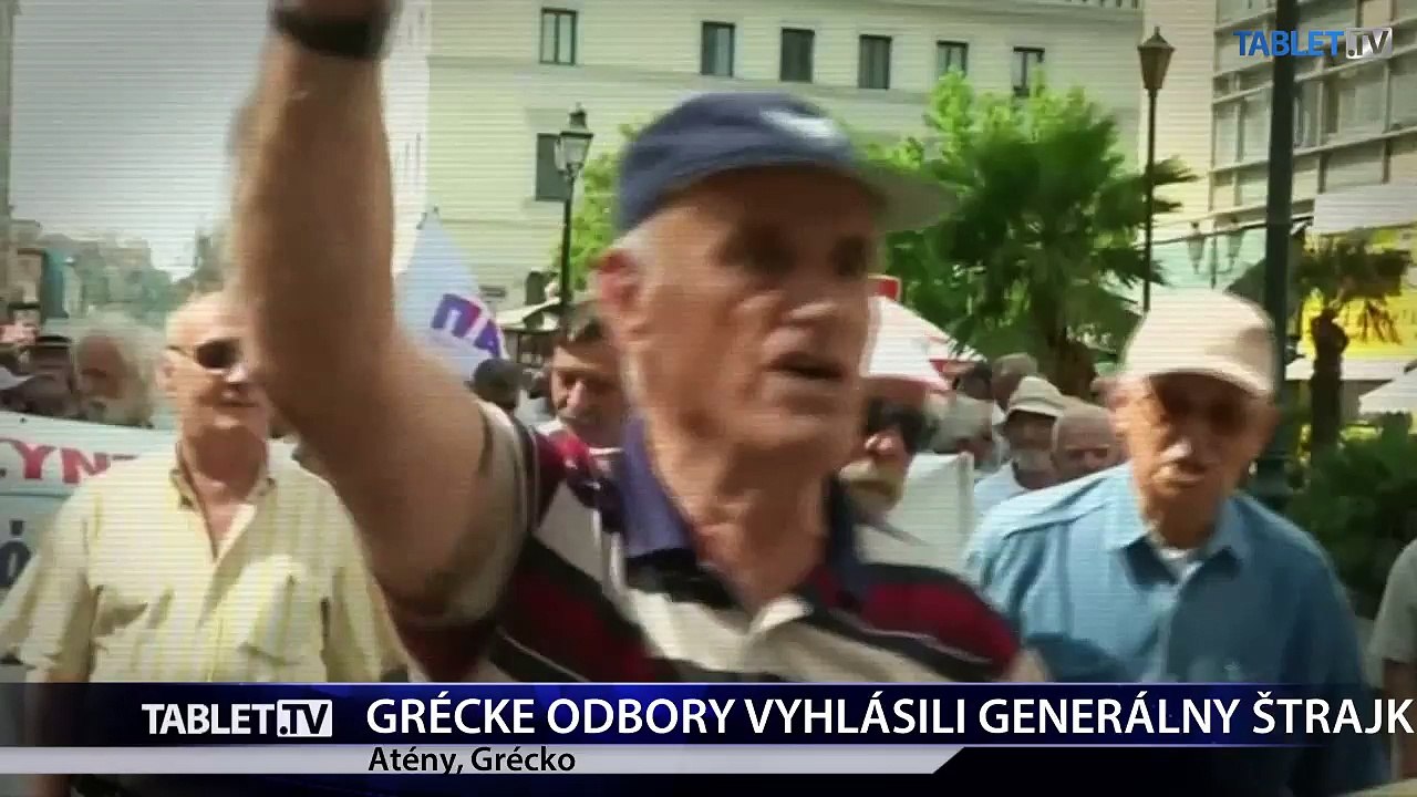 V Grécku je generálny štrajk: Protestujú smetiari, novinári, aj lekári