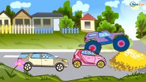 ✔ Monster Truck / Car Wash Adventures / Cartoons Compilation for children / 20 Minutes ✔