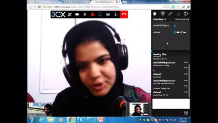 Miss Yasmeen Zehra Demo Class of English Language on 3cx