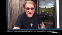 Johnny Hallyday s'excuse auprès des habitants de Maubeuge (vidéo)