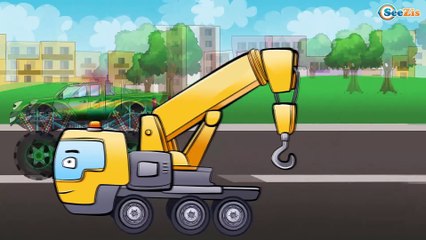 ✔ Ambulance, fire truck, police car. Cartoons Compilation for children. Cars for kids