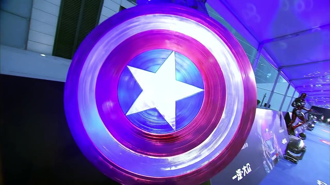 CAPTAIN AMERICA: CIVIL WAR Beijing Premiere B-Roll Footage (2016) Marvel Movie HD