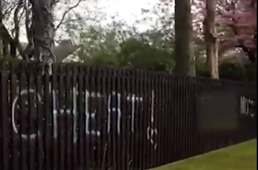 Ryan Giggs House Cheat Sprayed