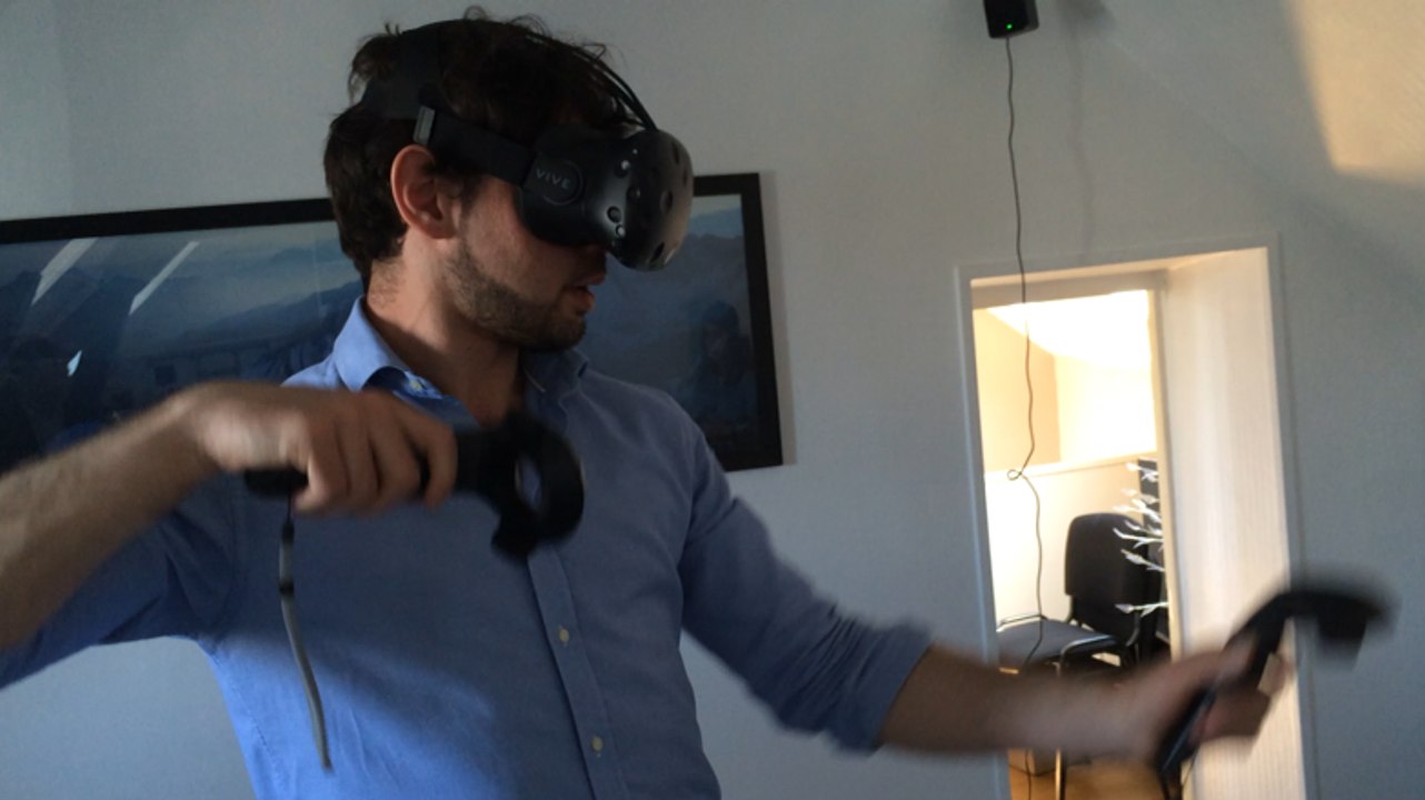 François a testé le casque de réalité virtuelle HTC Vive