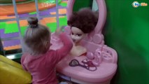 ✔ Baby Born and Alive Doll with Yaroslava are walking in the children's town / Video for children ✔