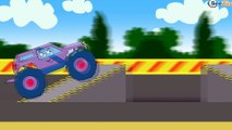 Car Cartoons for children. Monster Truck with Racing Car & Tow Truck. Emergency Vehicles. Episode 7
