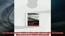 FREE PDF  The Entrepreneurs Guide to Managing Information Technology Entrepreneurs Guides  DOWNLOAD ONLINE