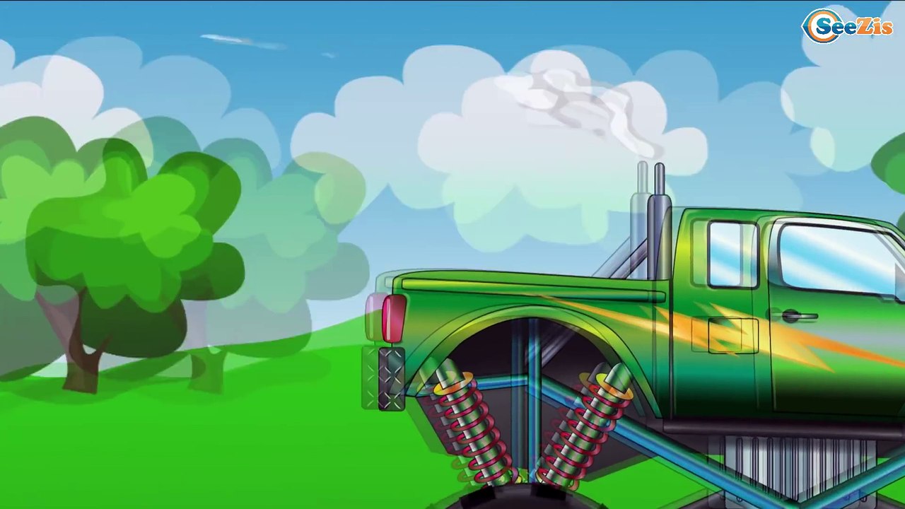 Car Cartoons for kids. Monster Truck. Emergency Vehicles Tow Truck