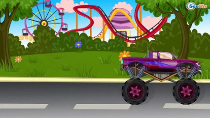 ✔ Compilation about Police Car. Racing with Monster Truck / Cars Cartoons for kids / 28 Episode ✔