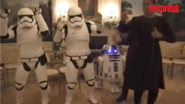 Michelle et Barack Obama se lâchent pour le Star Wars Day
