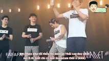 Suho bị tạt nước trong concert vietsub EXO Concert luxion in bangkok