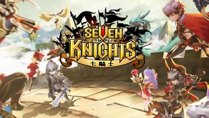七骑士 seven knights 30 《Lucky...抽到新英雄尤神，各位觉得好用吗?小编觉得贯穿技能1次打3只，还不错用喔!》《戴伦斯终于加入战队了^^ ~》《17889直播》