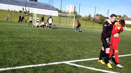 Fin des tirs au but .U14/15