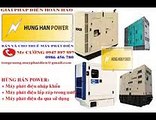 CP Hùng Hán lắp đặt cặp đôi máy phát điện Doosan 350/400 kva tại chung cư Trung Văn - Vinaconex 3