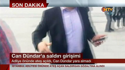 Can Dündar'a silahlı saldırı girişimi