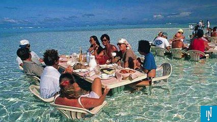 Ces restaurants proposent de manger les pieds dans l'eau