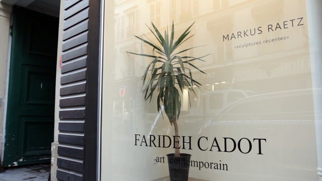 Exposition de Markus Raetz à la Galerie Farideh Cadot