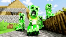 MINECRAFT CREEPER RAP   Dan Bull   ENDING A