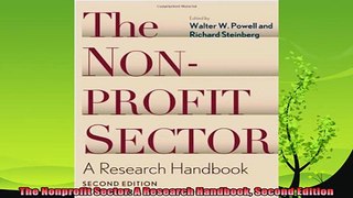 read here  The Nonprofit Sector A Research Handbook Second Edition
