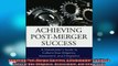 READ book  Achieving PostMerger Success A Stakeholders Guide to Cultural Due Diligence Assessment Full Free